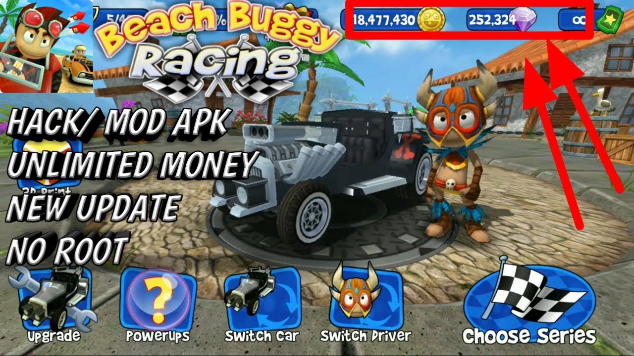 beach buggy racing 2 apk hack
